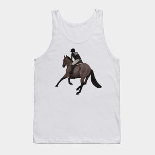 Bay Roan Cross Country Gallop Away Tank Top